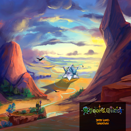 A Fool's Quest - Step Into Unknown (psytrance album cover)