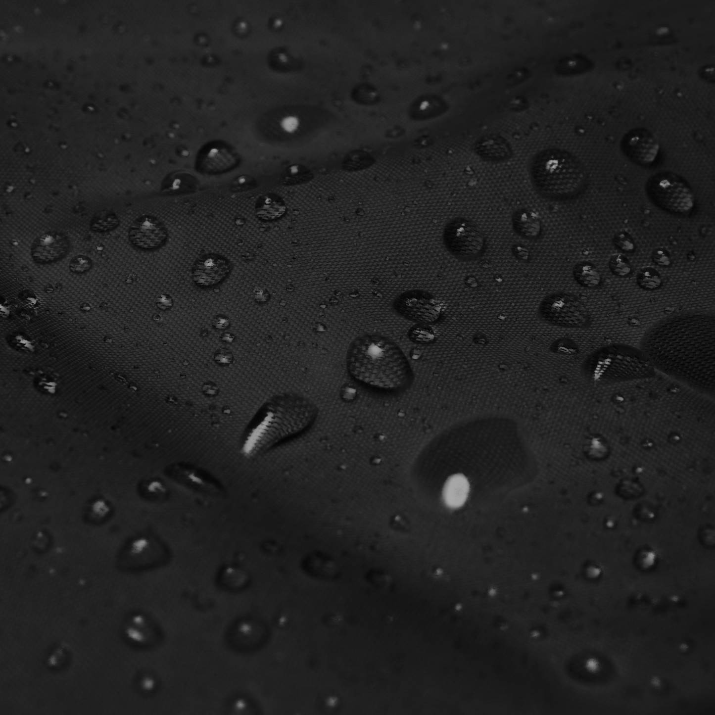 Stylish Fae Observatory black windbreaker in black - detail mock up