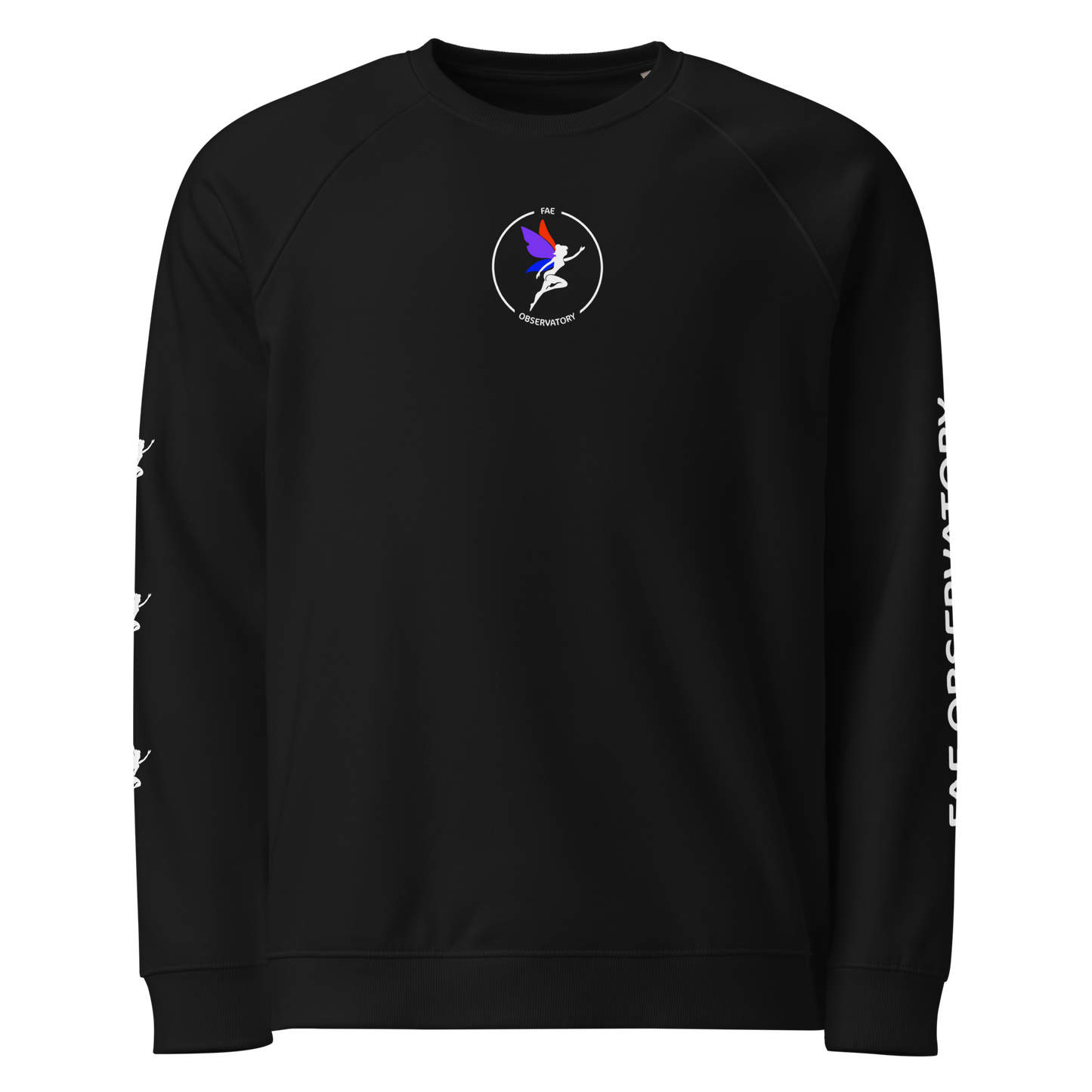 Fae Observatory staff sweatshirt mock up - front