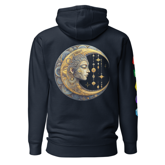 Fae Observatory moon hoodie mock up - back
