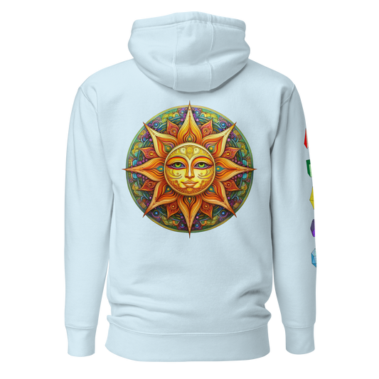 Fae Observatory sun hoodie mock up - back
