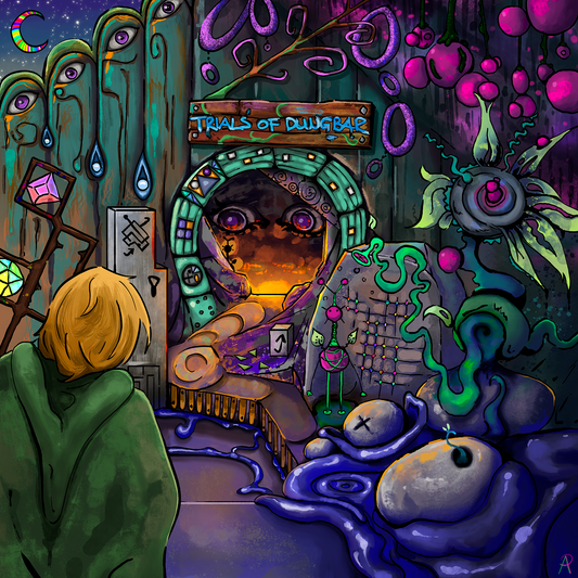 Digital painting "Trials of Dungbar."