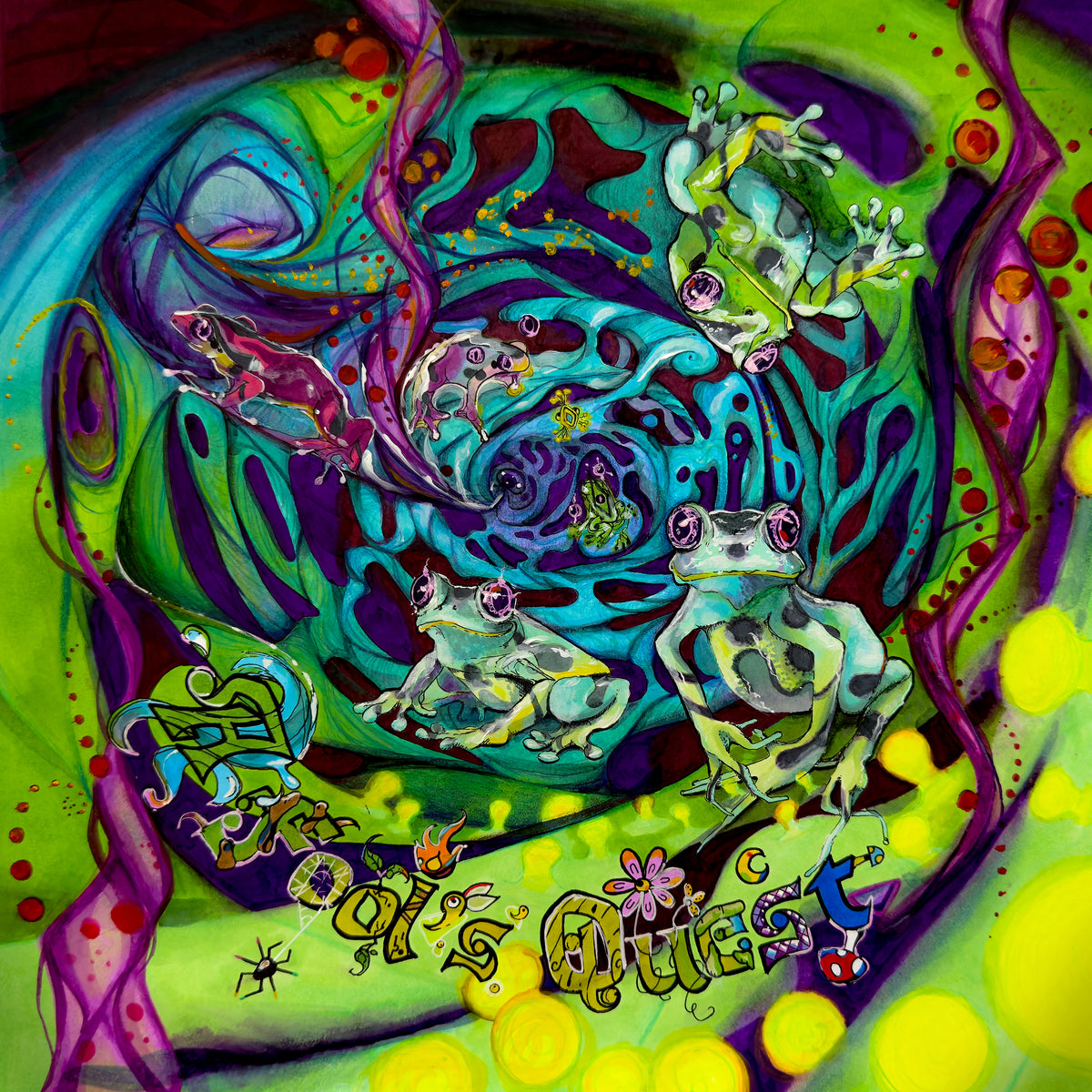 A Fool's Quest - Gero Gero Swamp cover art (psytrance)