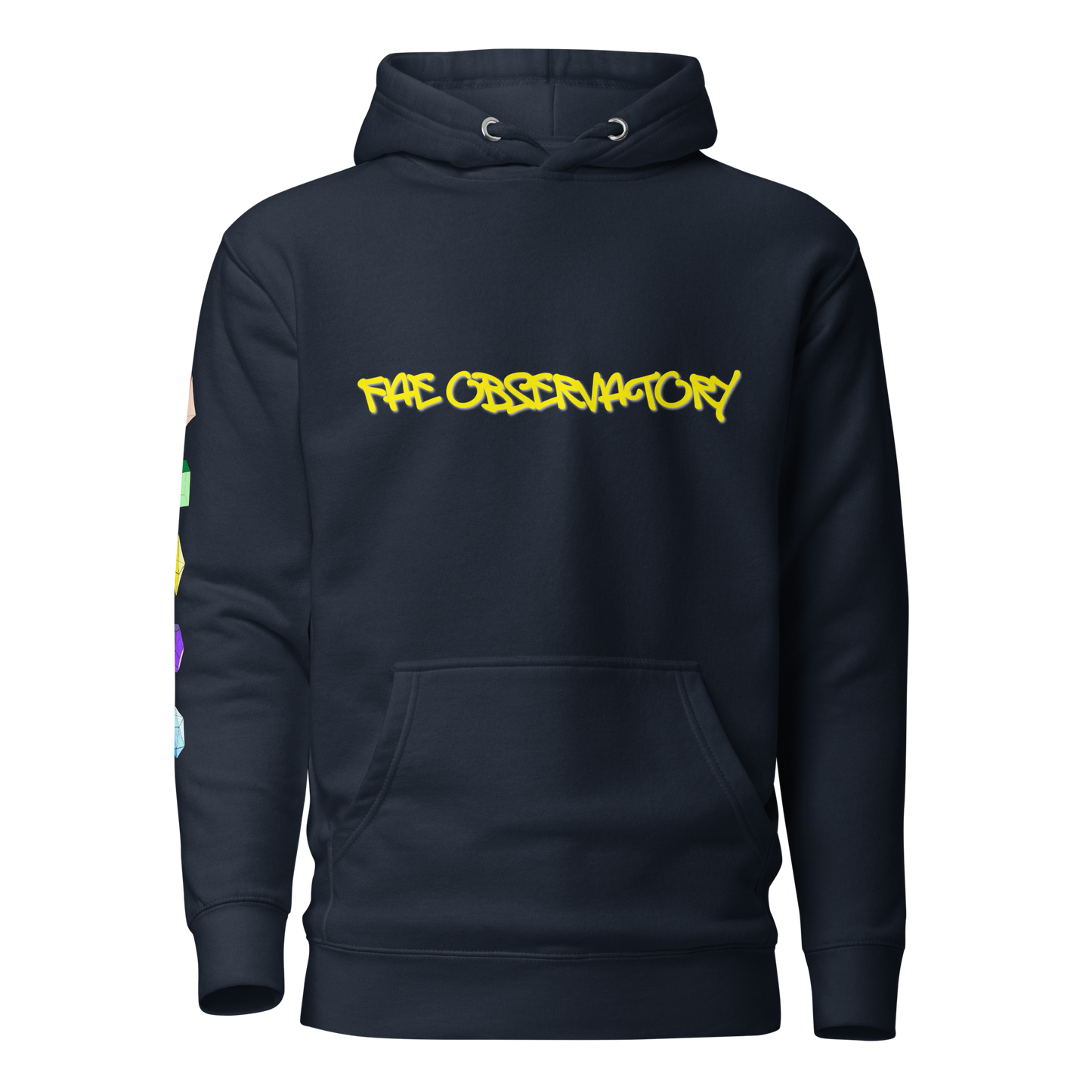 Fae Observatory moon hoodie mock up - front